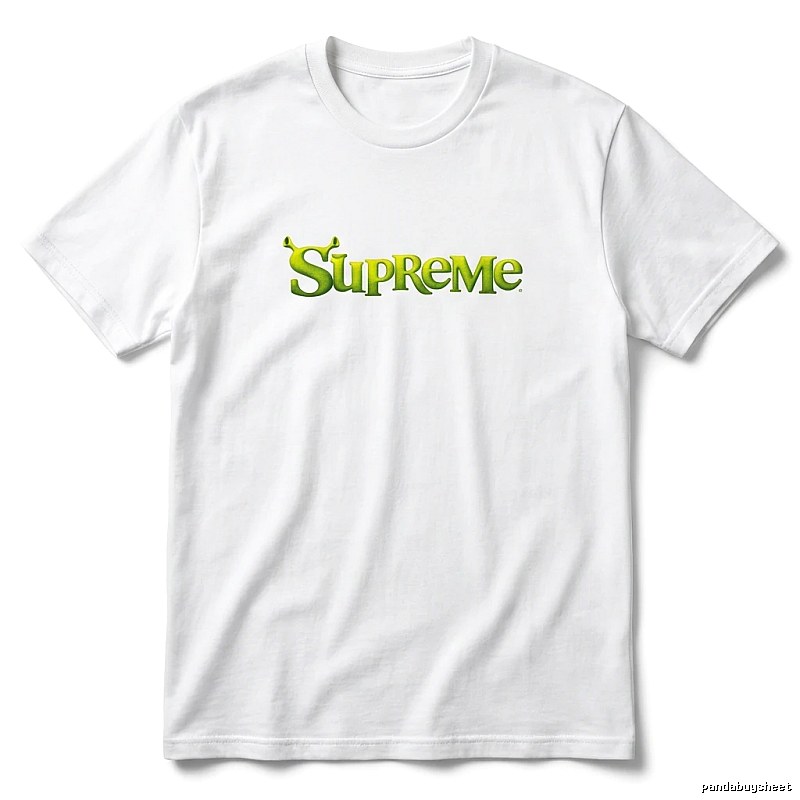 Supreme Fluorescent Green Trendy T-shirt