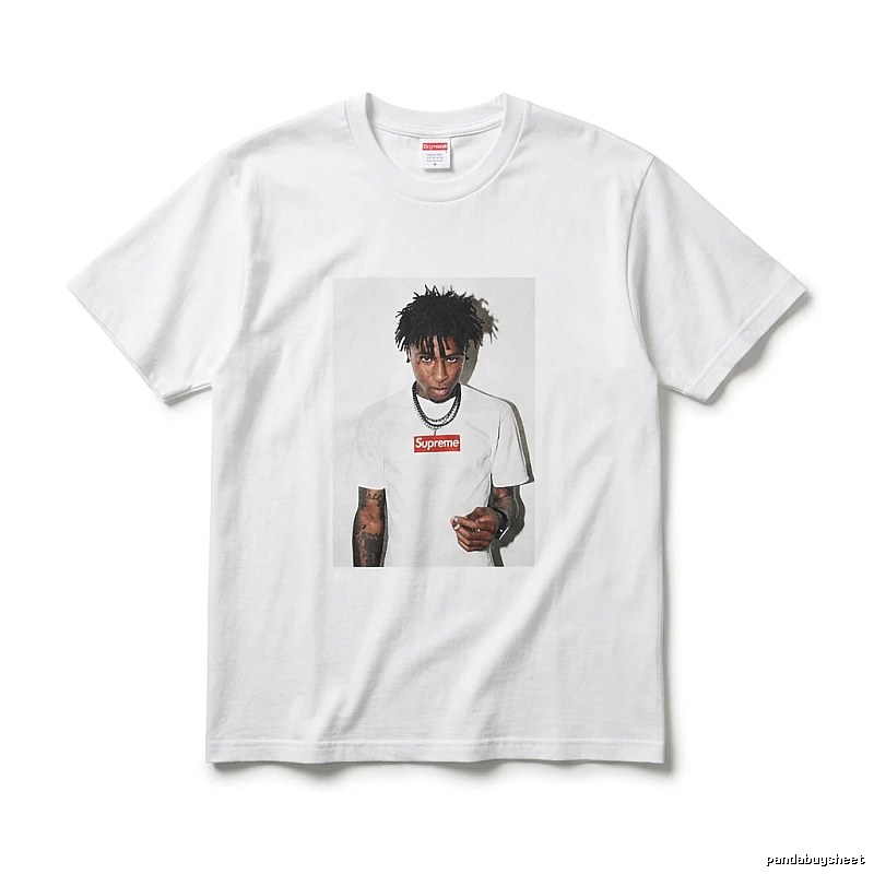 Supreme Portrait Style White T-shirt