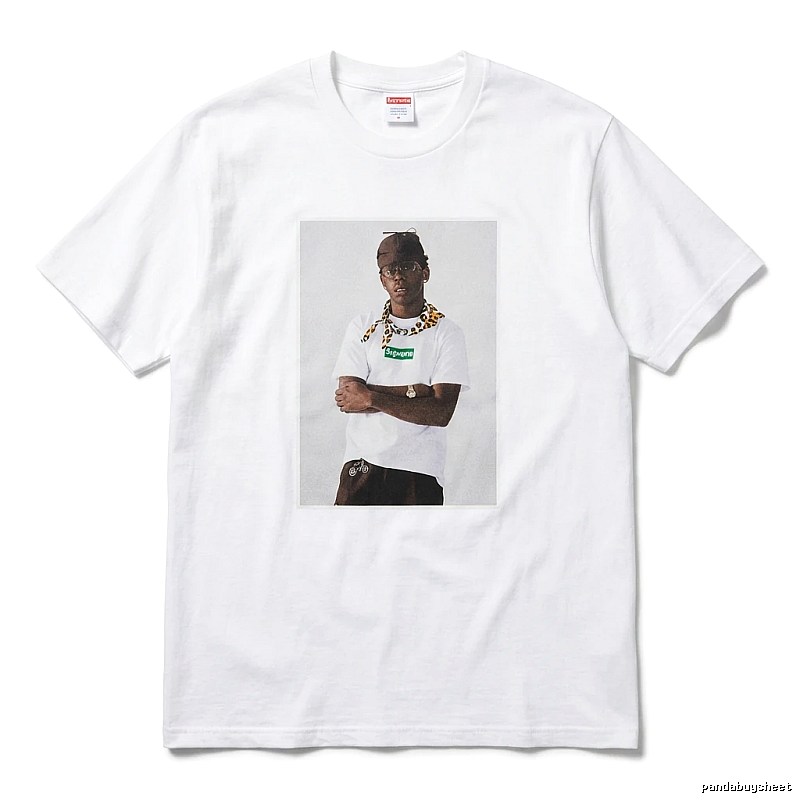 Supreme Portrait Style White T-shirt