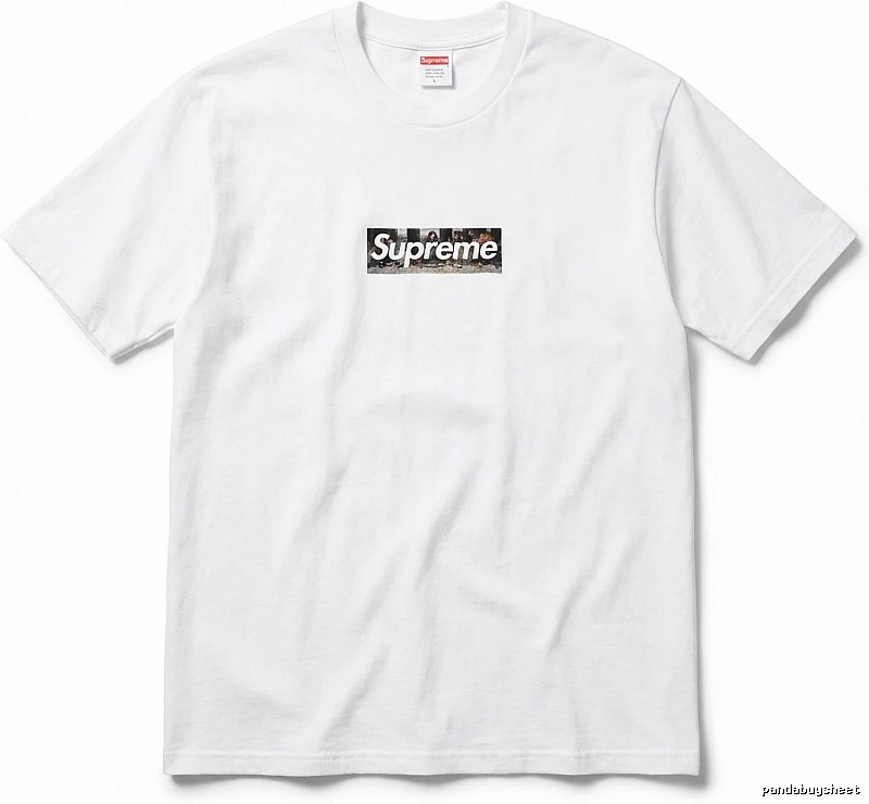 Supreme Retro Style White T-shirt