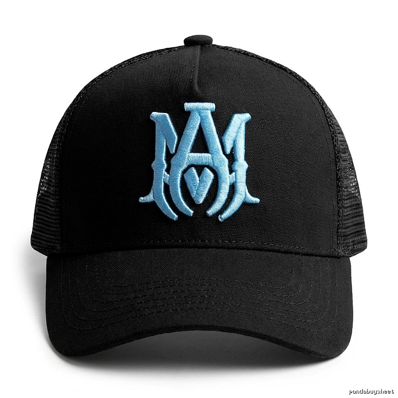 The classic black baseball cap of AMIRI.