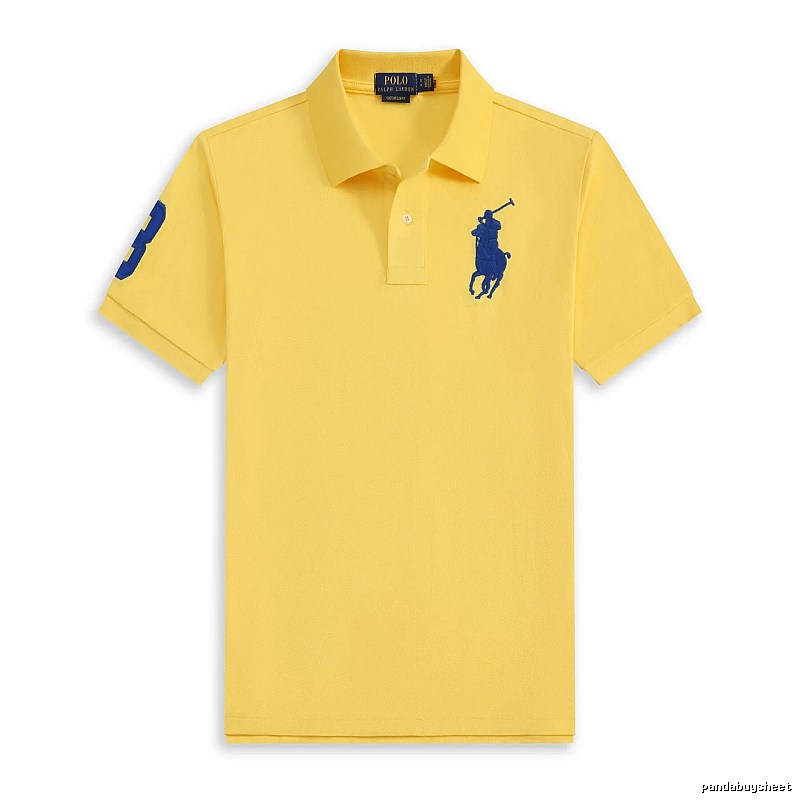 The classic yellow shirt of Ralph Lauren Polo.