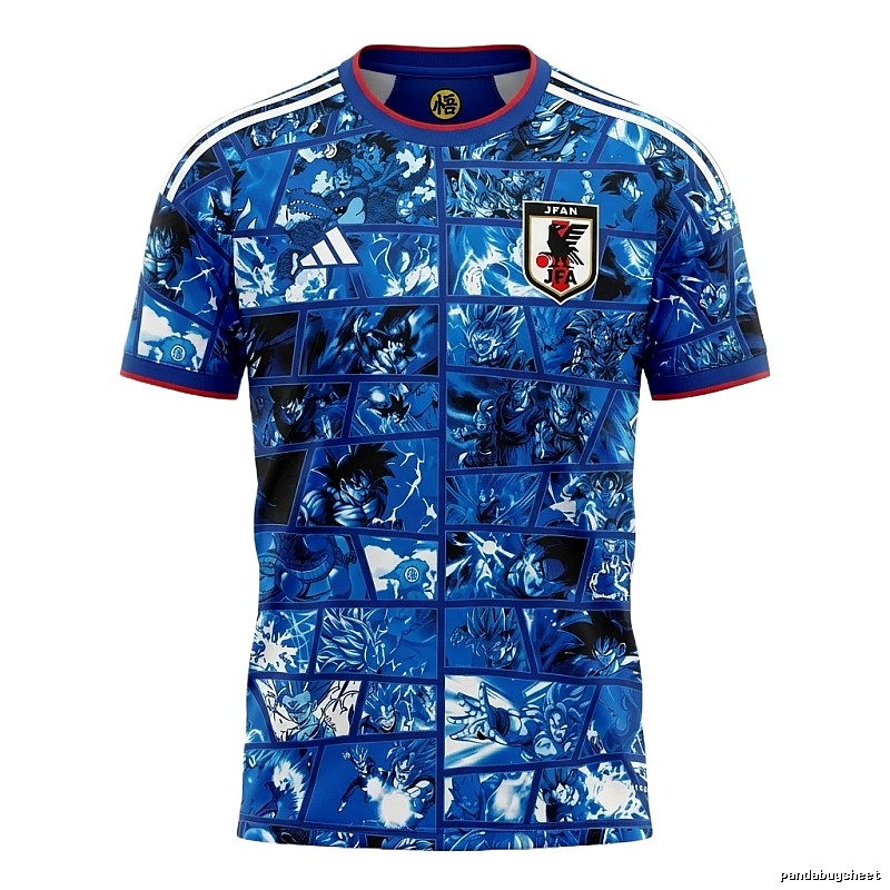 Tokyo Ghoul anime-style blue T-shirt