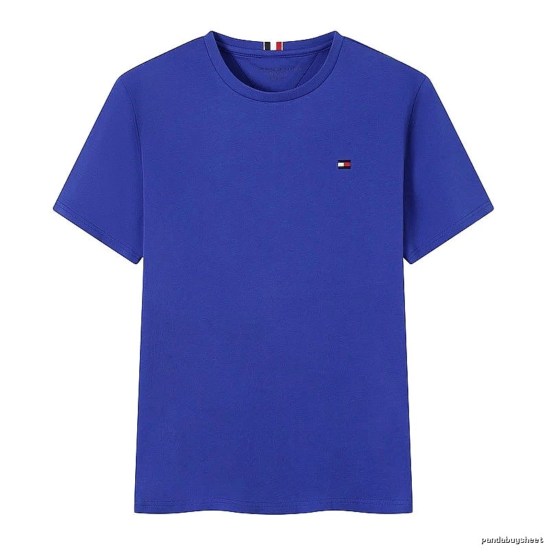 Tommy Hilfiger Multicolor Blue Logo T-Shirt City Outfit