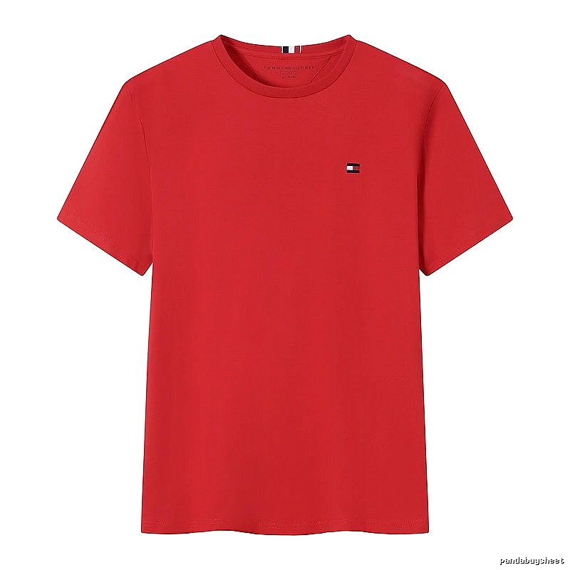 Tommy Hilfiger Red Logo T-Shirt Weekend Wear