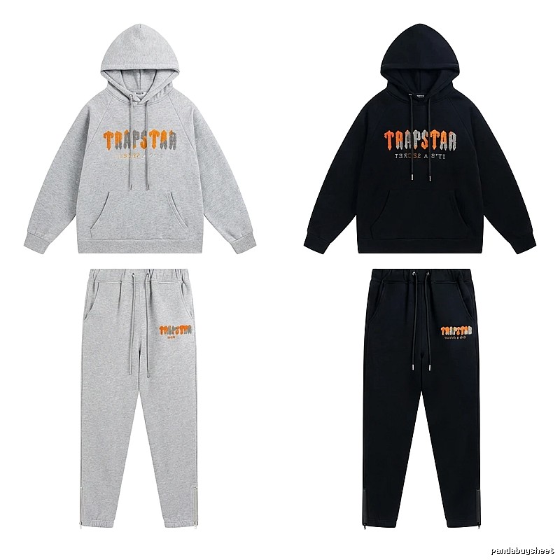 Trapstar Printed Streetwear Set (Grey/Black)
