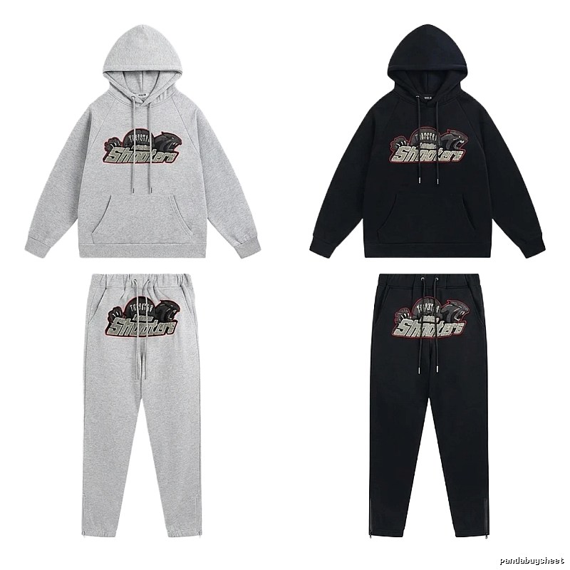 Trapstar sporty grey/black suit set