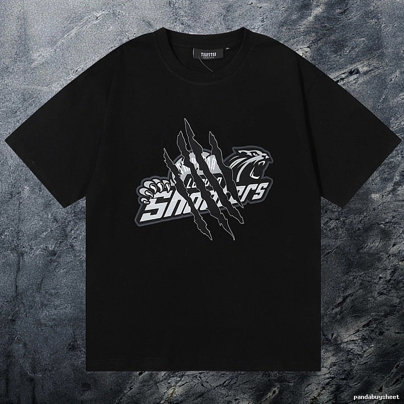 Trapstar Urban Keys graphic T-shirt Black White Key with Statement Pattern