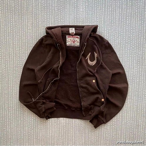 True Religion Travel Zip hoodie Black True Religion with Modern Look