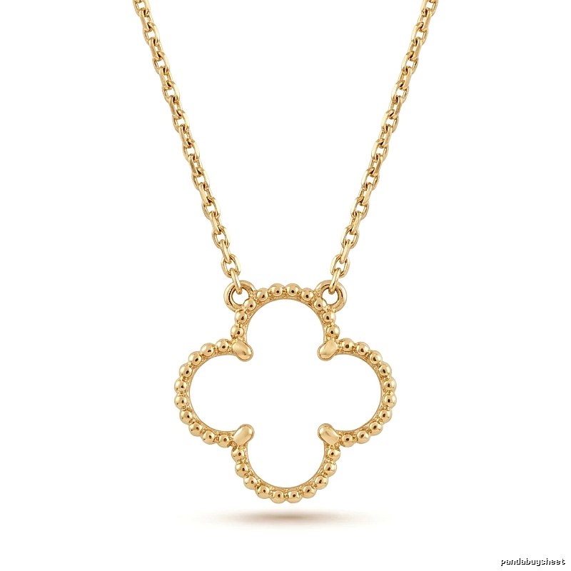 Van Cleef & Arpels Four-leaf Clover Gold Necklace