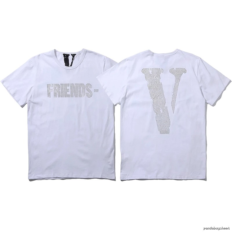 Vlone Friends Series Simple White T-shirt
