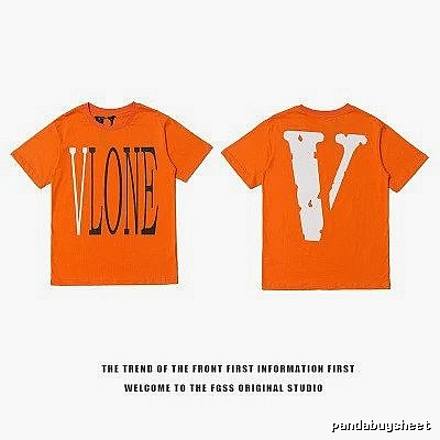Vlone Relaxed Logo T-shirt Black Purple Vlone with Versatile Design