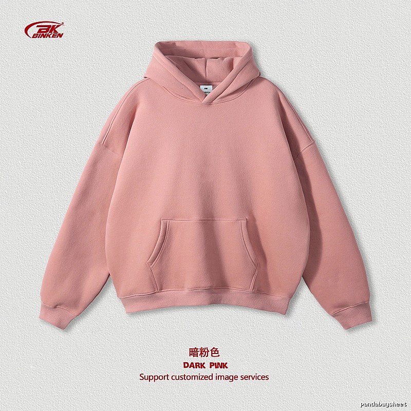 Weekend Pullover hoodie Navy Blank Kangaroo for Seasonal Looks