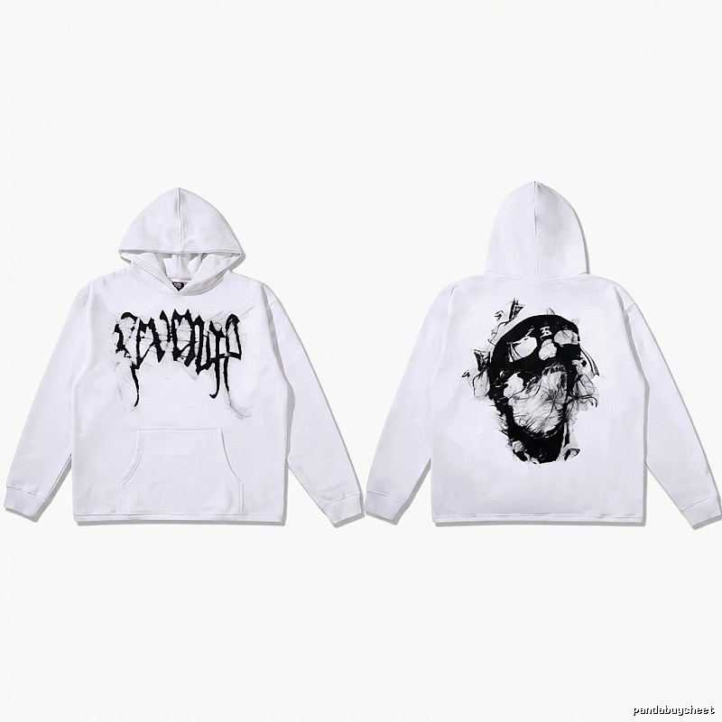 Revenge dark - style white hoodie